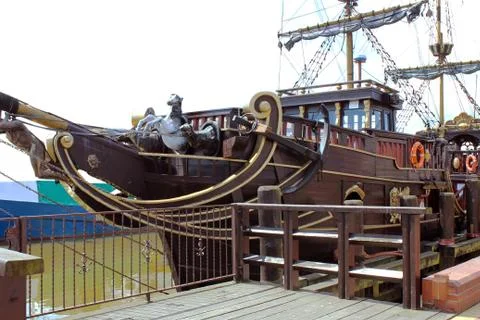 A fishing vessel Stock Photos