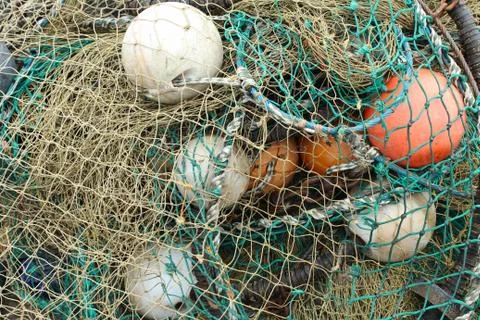 A fishing vessel. Foto stock