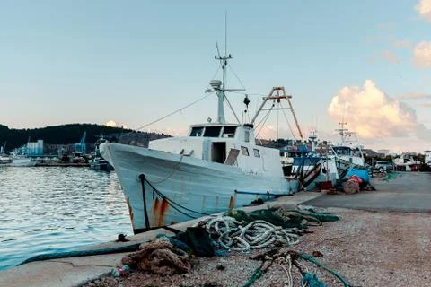 Fishing vessel Stock Photos