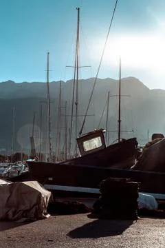 Fishing vessel Foto stock