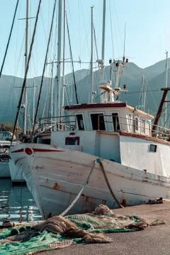 Fishing vessel Foto stock