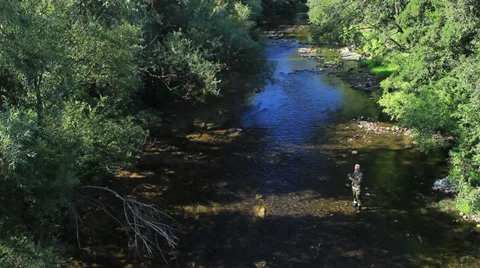 Fishing Wide Stock-Footage 27812117