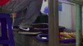 Fishmonger Cleaning Fish At Night For Market HD HD Footage