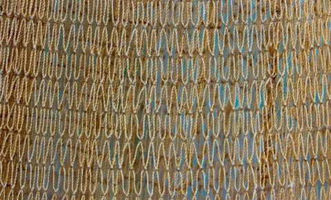 Fishnet texture background Stock Photos