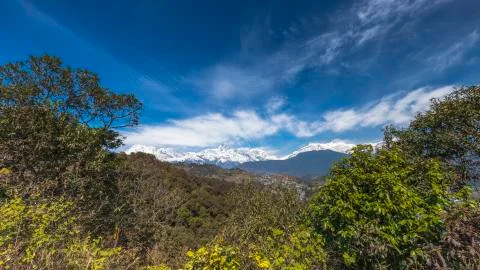 Fishtail Mountain 스톡 사진