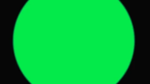 Fishy eye green blank circle frame motion animation black overlay 4k Stock Footage 289911640