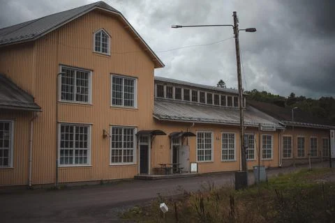 Fiskars Old Headquater Stock Photos
