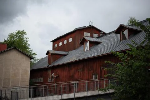 Fiskars Old Headquater Stock Photos