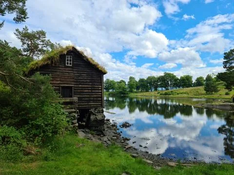 Fiskerman's Cabin 库存照片