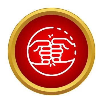 Fist bump symbol representing teamwork and agreement 스톡 일러스트