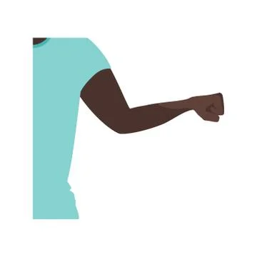 Fist Bump Vector Stock Illustration
