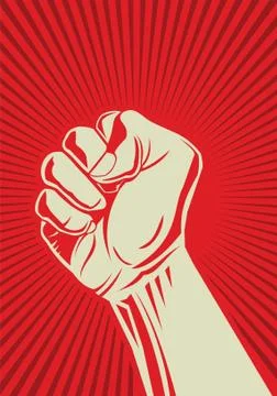 Fist-hand Stock Illustration