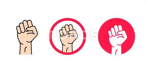 Fight Hand Logo Fighting Hand Punch Svg Clipart Graphic By Awspik