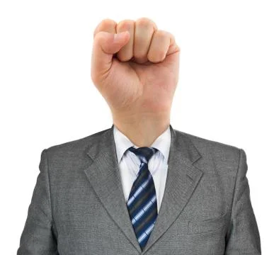 Fist for head Stock Illustration