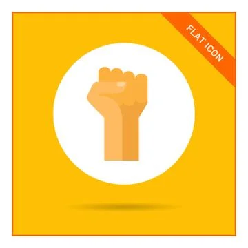 Fist up icon Stock-Illustration
