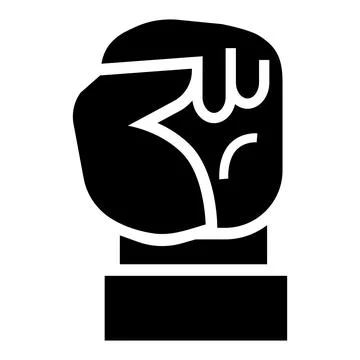Fist up icon, simple style イラスト素材