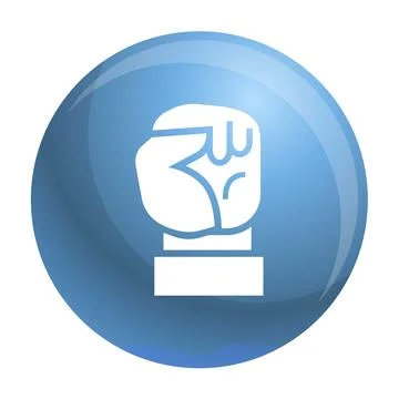 Fist up icon, simple style イラスト素材