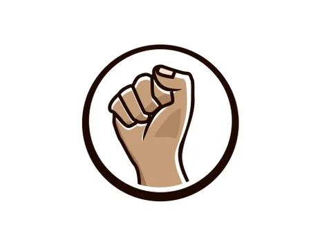Fist illustration Stock Illustration