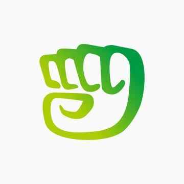 Fist logo Stock Illustration