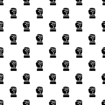Fist up pattern seamless 스톡 일러스트