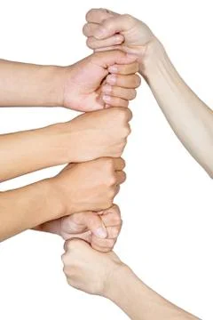 Fist team Stock Photos