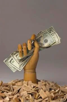 Fistful of Cash Stock Photos
