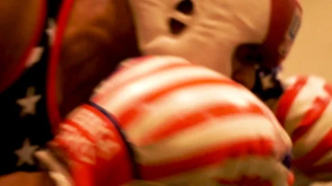 Fists of fury Stock Footage 125645678