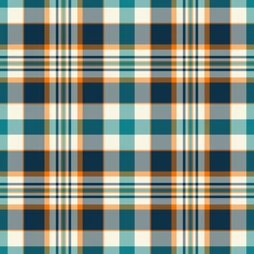 Fit fabric check texture, copy space tartan plaid vector. Smooth pattern te.. Illustrazione stock