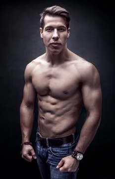 Fit man Foto stock