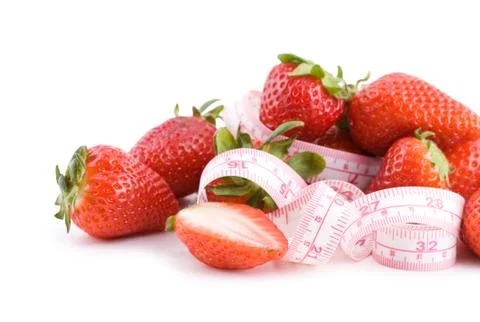 Fit strawberries Stock Photos