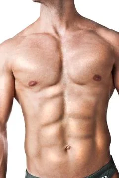 Fit torso Stock Photos