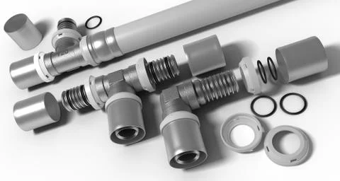 Fiting-press Stock Illustration