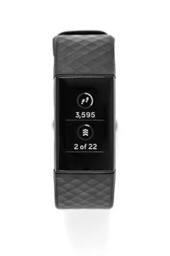 Fitness activity tracker Stock Photos