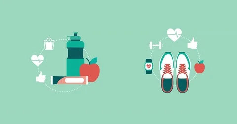 Fitness and sport Stock Footage 81663129