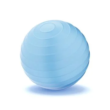 Fitness ball 库存插图