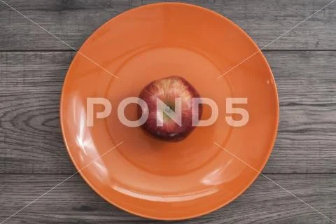Fitness concept with fruit. Fitness motivation. Stock Photos