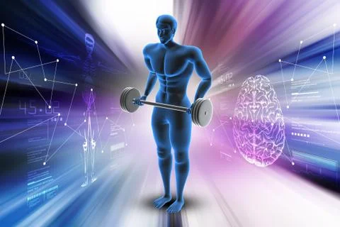 Fitness concept Stock Illustration