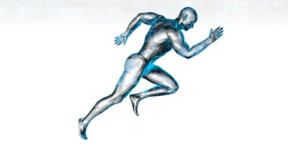 Fitness Data Analytics Stock Illustration