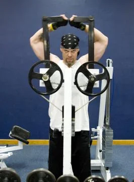 Fitness exercises Stock-Fotos