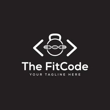 Fitness (The FitCode) Stock Illustration