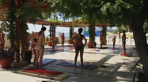 Fitness Vídeo Stock 10135281