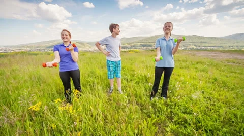 Fitness Stock Footage 25427048