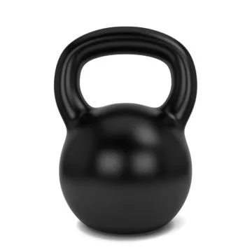 Fitness kettlebell Stock Illustration