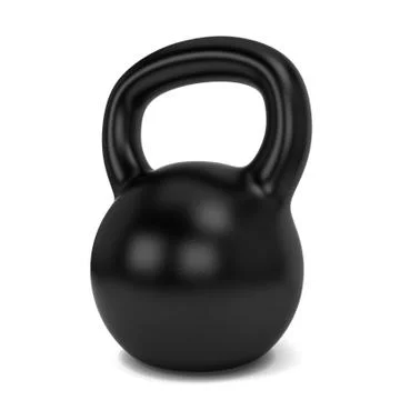 Fitness kettlebell Stock Illustration