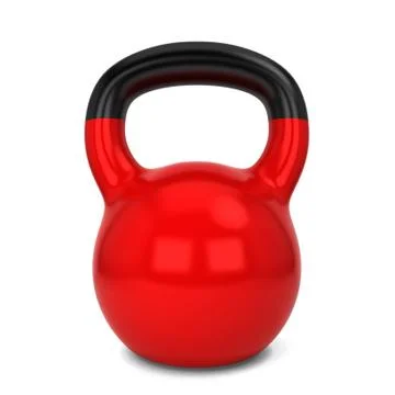 Fitness kettlebell Stock Illustration