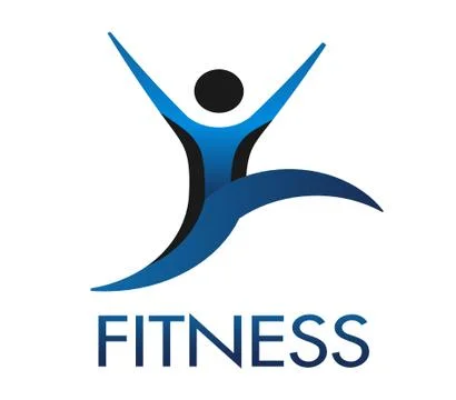 Fitness logo Stock Illustration