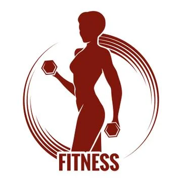 Fitness Logo Stock Illustration