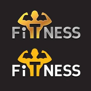 Fitness Logo Stock Illustration