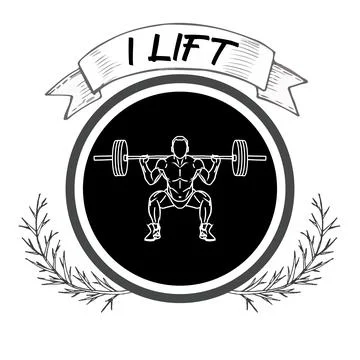 Fitness logo vector illustration Stock Illustration