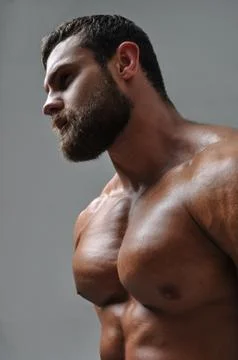 Fitness model 库存照片